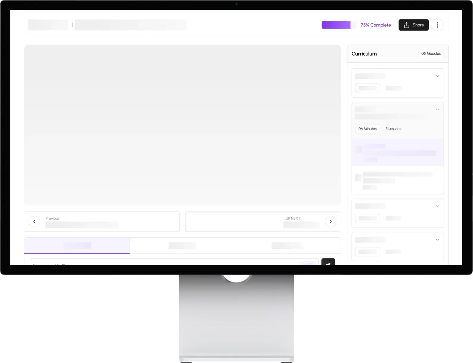 Content and Course Development