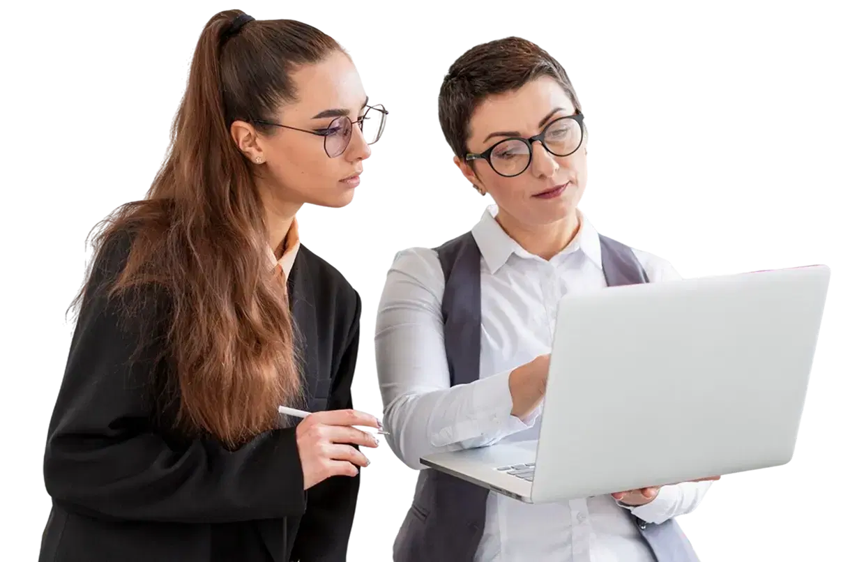 adult women working on a new project together